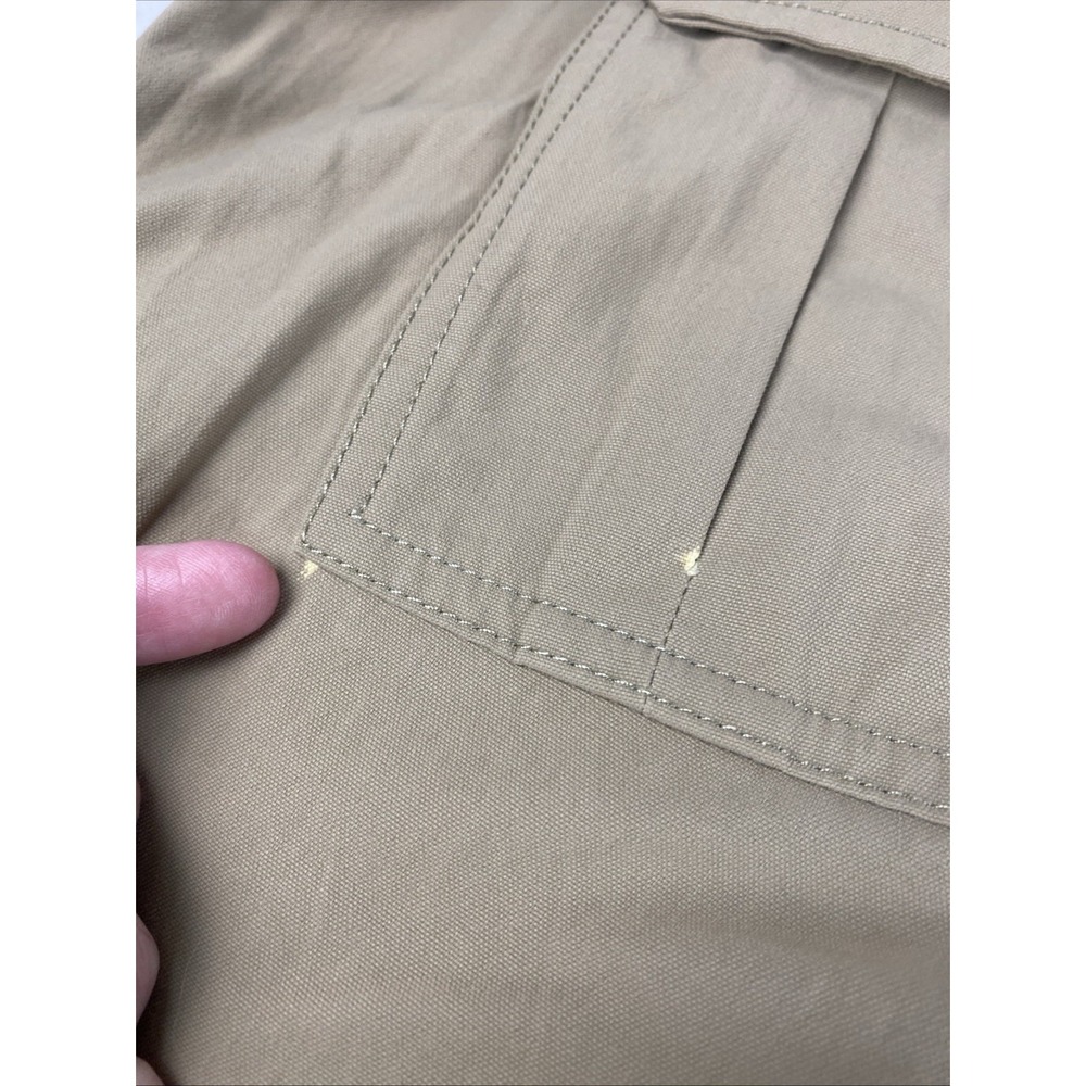 Duluth Trading Company Belted Khaki, XLG X 34 Nylon Hiking Pants 36x34 READ - Picture 11 of 13